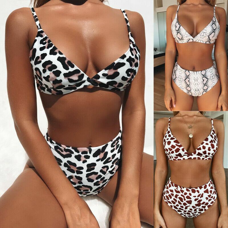 bikini leopard push up